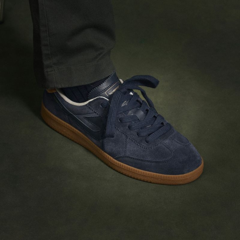 SHEFFIELD JOGGER M - SUEDE/NUBUCK - INDIGO/BISCUIT